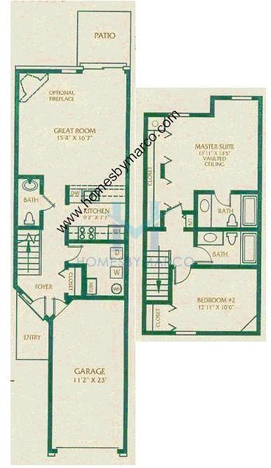 Arlington model in the Briar Pointe building in Schaumburg, IL