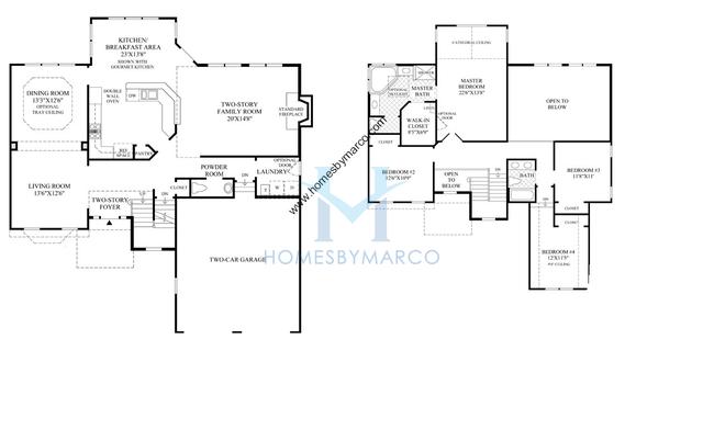 Keswick model in the Hawthorn Woods Country Club subdivision in Hawthorn Woods, IL