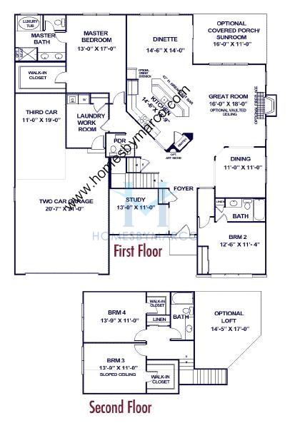 Fairfield I model in the Hidden River subdivision in Plainfield, IL