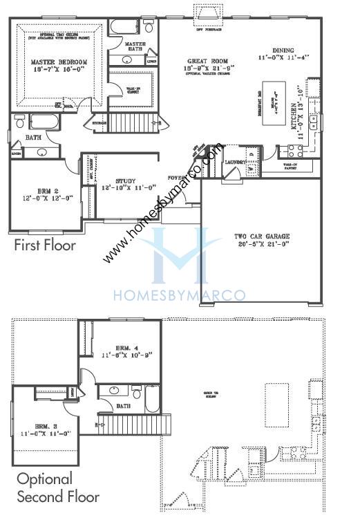 Bradford model in the Hidden River subdivision in Plainfield, IL