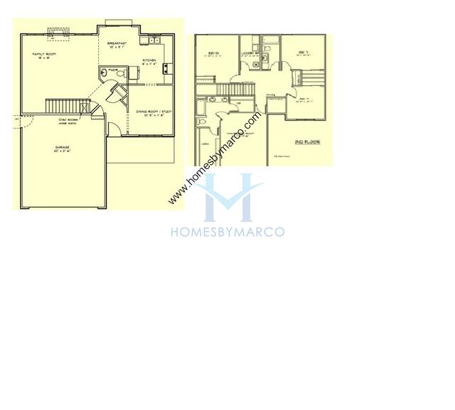 Stafford model in the Liberty Trails subdivision in McHenry, IL