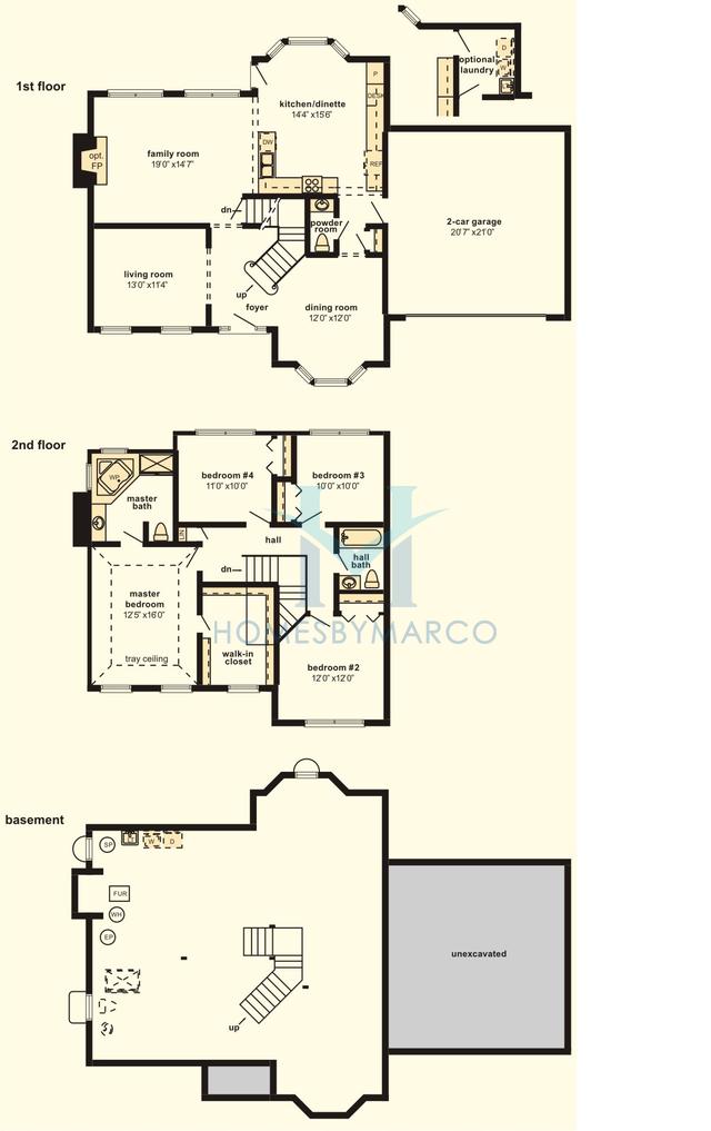 Photos of the Oxford model in the Goodings Grove in Homer Glen, IL