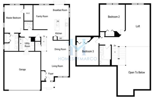 Photos of the Sun Valley model in the Carillon Lakes in Crest Hill, IL