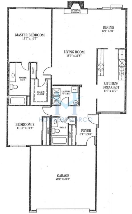 Coronado model in the Carillon subdivision in Plainfield, IL