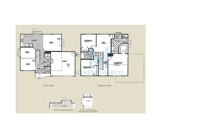 Photos of the Bayberry model in the Silver Leaf in Joliet, IL