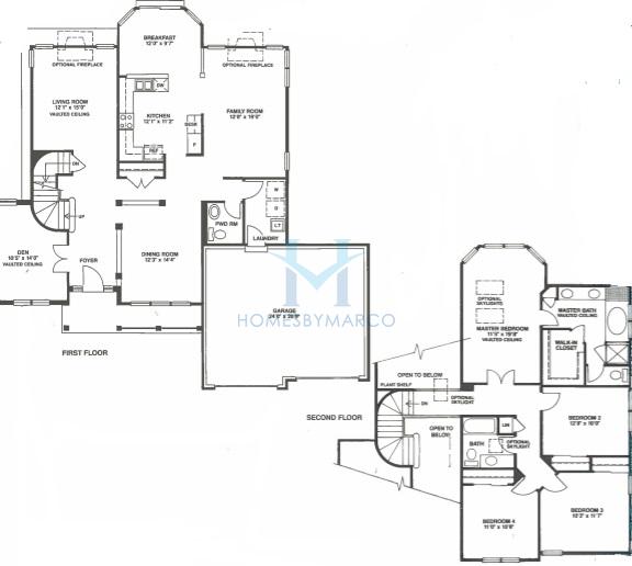 Photos of the Middlefork model in the Hunters Creek in Lake Zurich, IL