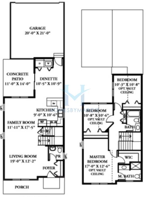 Alexandria model in the Mill Creek subdivision in Geneva, IL