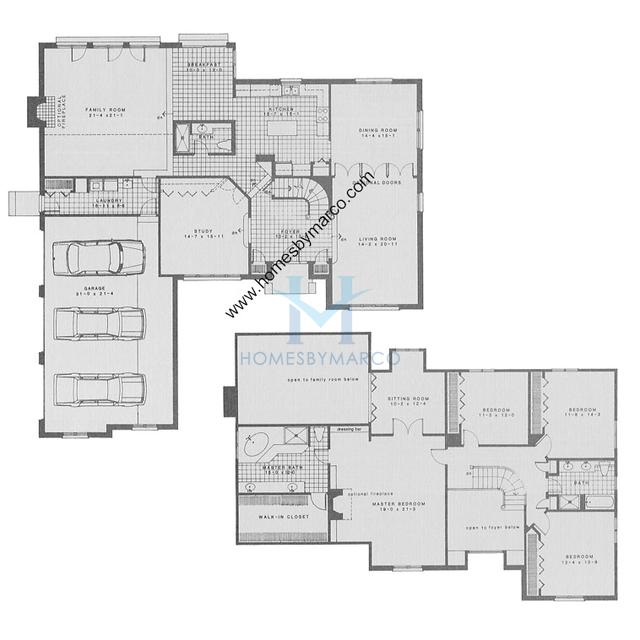 Claridge model in the Mill Creek Crossing subdivision in Gurnee, IL