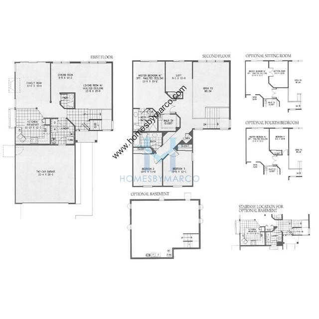 Greenfield model in the Silver Oaks subdivision in Round Lake Beach, IL