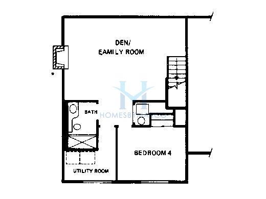 Spacemaker model in the Greenbrook subdivision in Hanover Park, IL