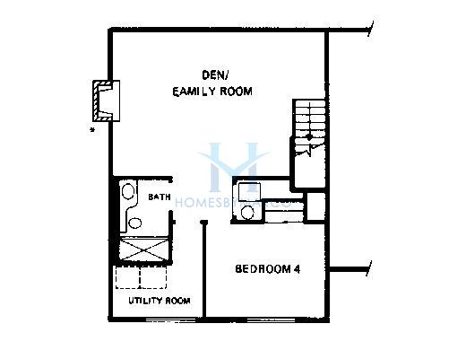 Spacemaker model in the Greenbrook subdivision in Hanover Park, IL