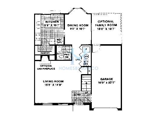 Dorchester model in the Spring Valley subdivision in Carol Stream, IL