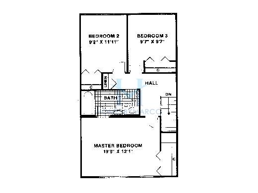 Dorchester model in the Spring Valley subdivision in Carol Stream, IL