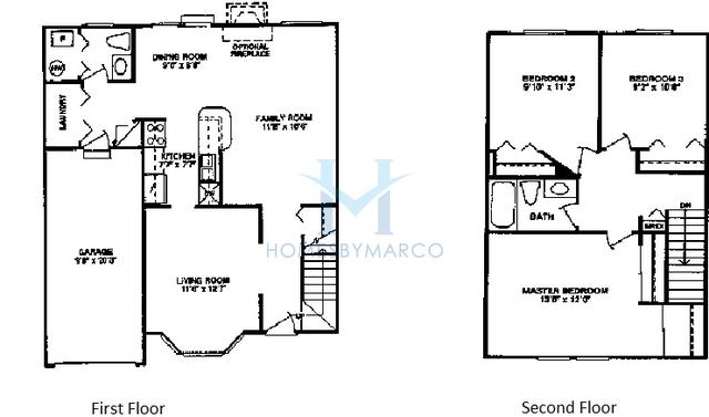 Beckett model in the Spinnaker Cove subdivision in Carol Stream, IL