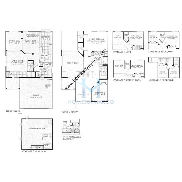 Grant model in the College Trail subdivision in Grayslake, IL