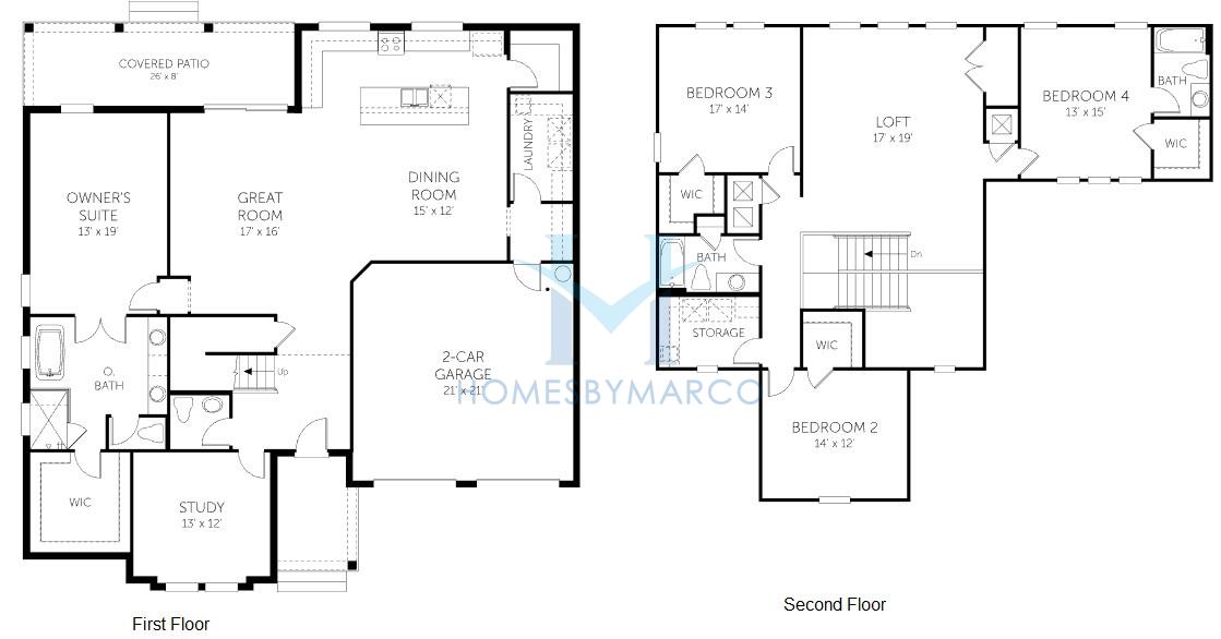 Baldwin model in Laureate Park in Orlando, FL Homes for Sale Homes