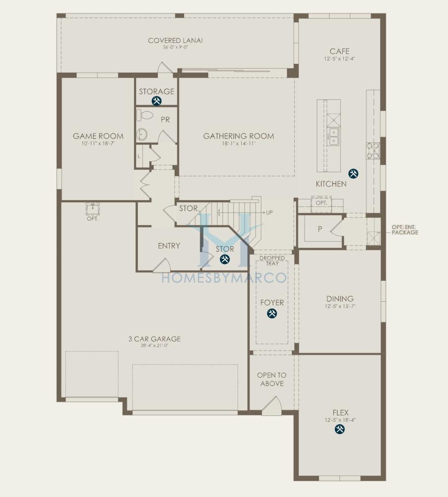 Roseland model in Veranda Pines in Oviedo, FL Homes for Sale Homes by Marco