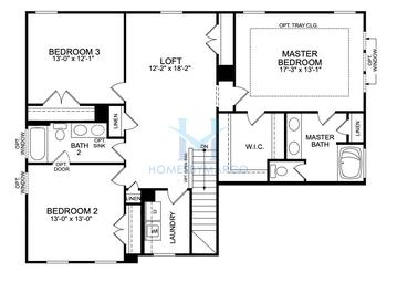 Brevard model in Winterlake, Gastonia, NC, built by Eastwood Homes