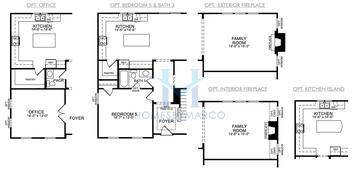 Brevard model in Winterlake, Gastonia, NC, built by Eastwood Homes