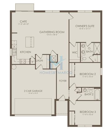 Photos of the Browning model in the Riverstone subdivision in Lakeland, FL