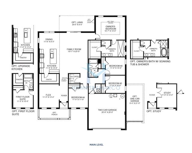 Photos of the Peterson Cove model in the Bella Terra subdivision in Clermont, FL