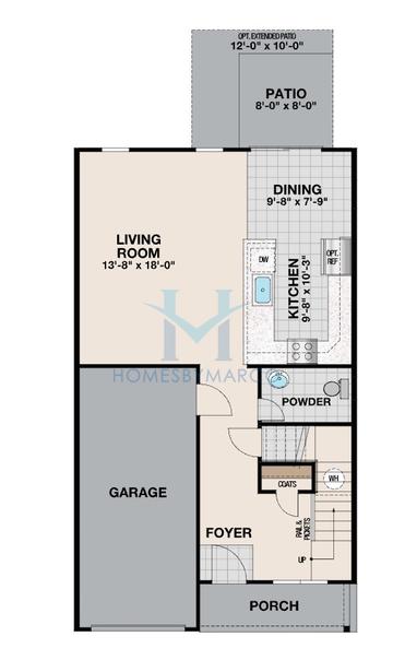 Norway model in Rozzelles Landing, Charlotte, NC, built by Profile Homes
