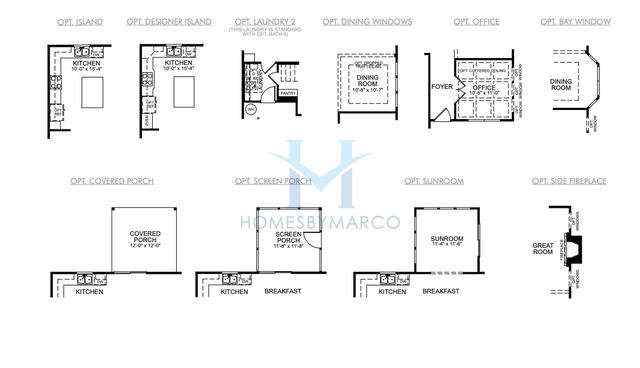 Hamiliton model in Parkview Estates, Concord, NC, built by Eastwood Homes