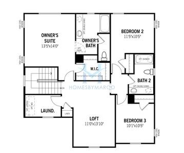 Crestway model in Roosevelt Park, Avondale, AZ, built by Mattamy Homes