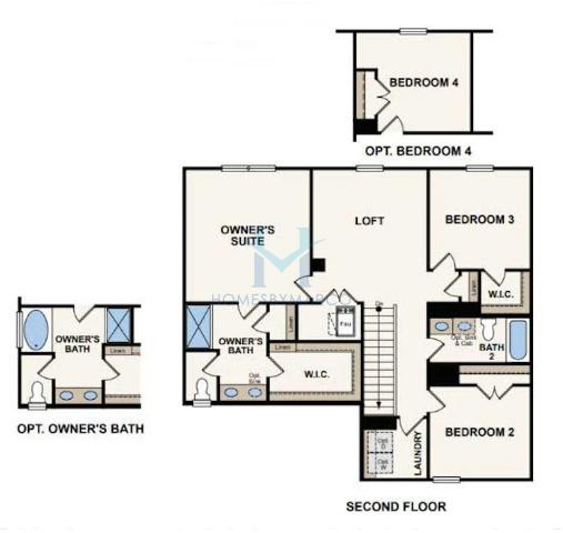 Fontana model in Ashley Falls, Douglasville, GA, built by Century Communities