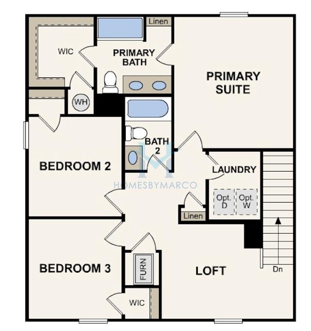 Auburn model in McClendon Meadows, Shelby, NC, built by Century Communities