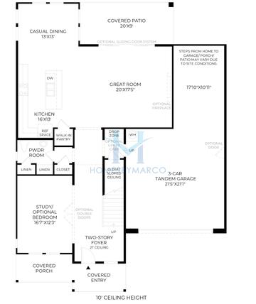 Photos of the Greensboro model in the The Preserve at San Tan subdivision in San Tan Valley, AZ