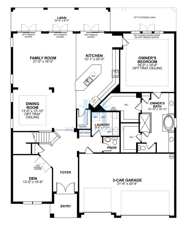 Photos of the Tradewinds model in the Emerson Pointe subdivision in Apopka, FL