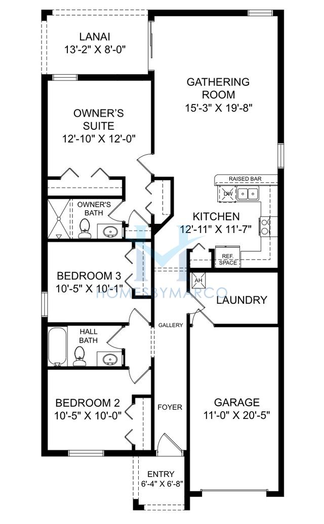 Photos of the Aurora model in the Villamar subdivision in Winter Haven, FL