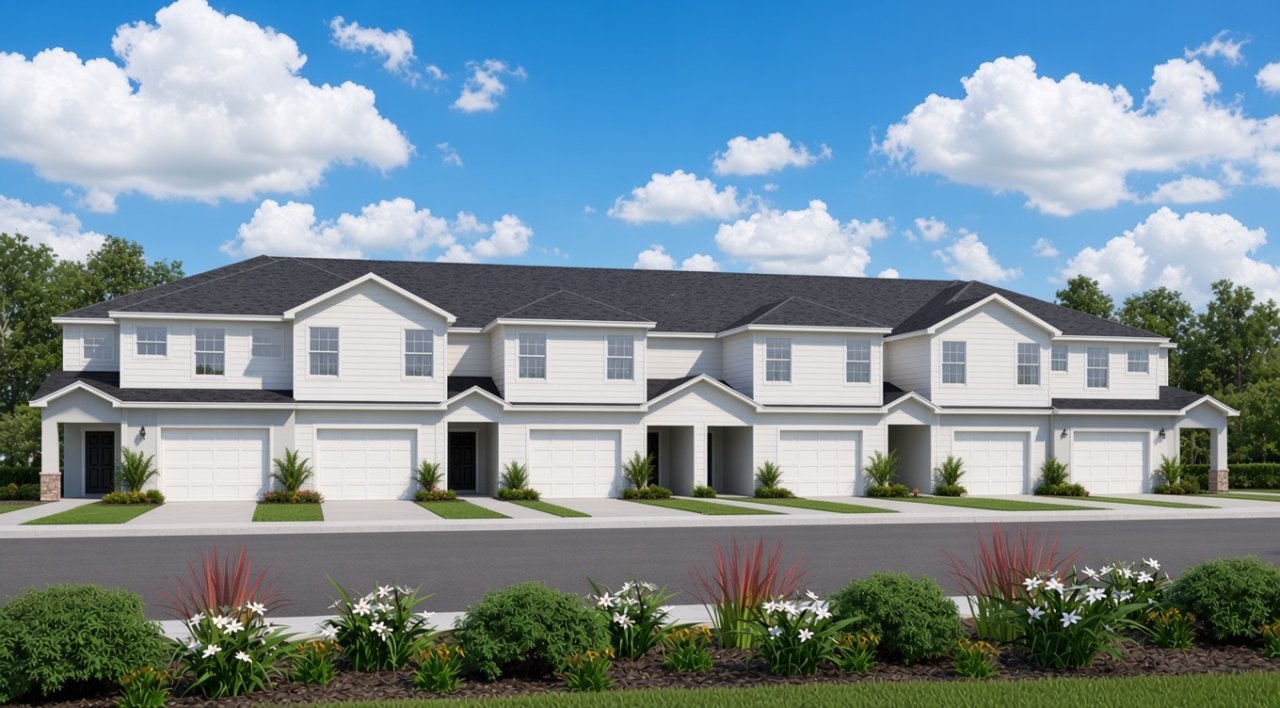 Flora model in The Crossings, St. Cloud, FL, built by Highland Homes