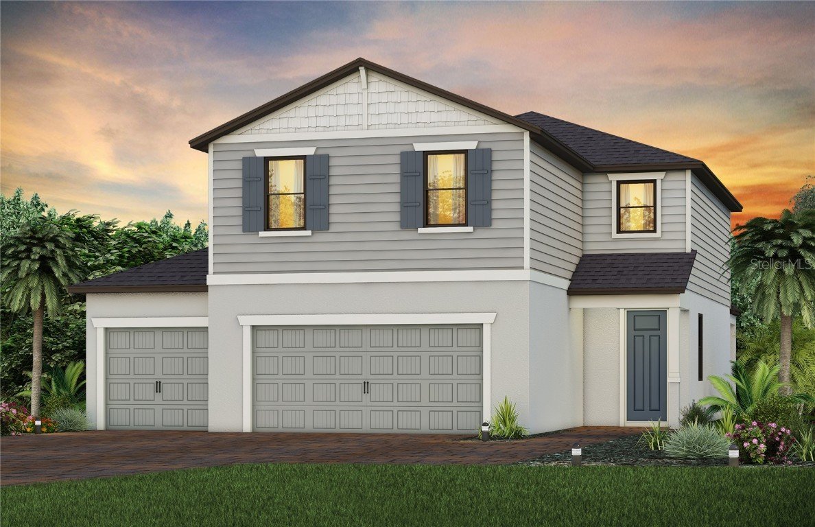 Trailside model in Cedar Grove at the Woodlands, North Port, FL, built by Pulte Homes