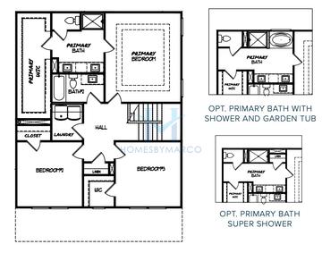 Photos of the Lakehurst model in the Springs at Mountain Creek subdivision in Monroe, GA