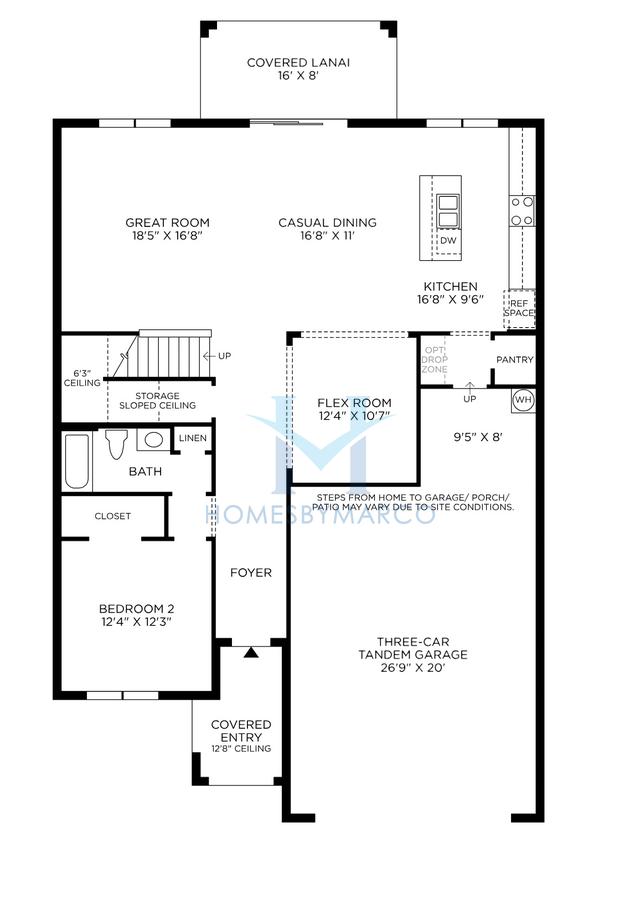 Photos of the Ferncroft model in the Riverside Oaks subdivision in Sanford, FL