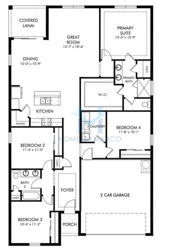 Photos of the Corsica model in the Magnolia Bay subdivision in Nokomis, FL