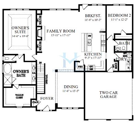 Photos of the Tuscany model in the Arden on Lanier subdivision in Cumming, GA