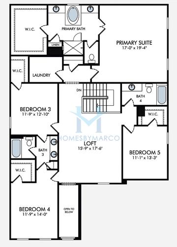 Hayden model in Silverleaf Reserve at Hamlin, Winter Garden, FL, built by Meritage Homes