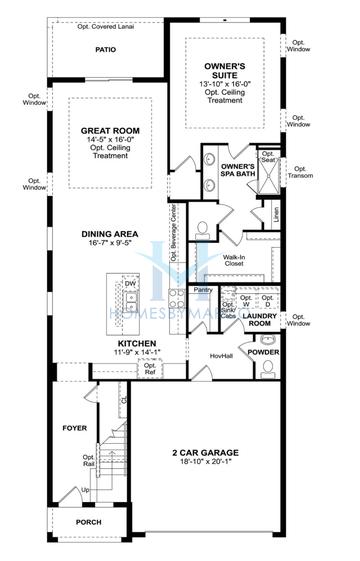 Valencia II model in San Sebastian Reserve, Apopka, FL, built by K. Hovnanian Homes
