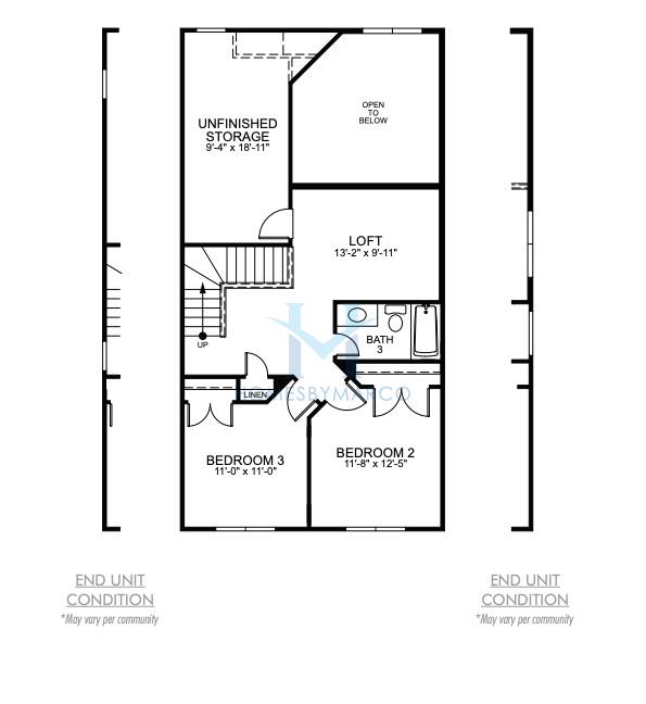 Cary model in The Enclave at Davis Lake, Charlotte, NC, built by Eastwood Homes
