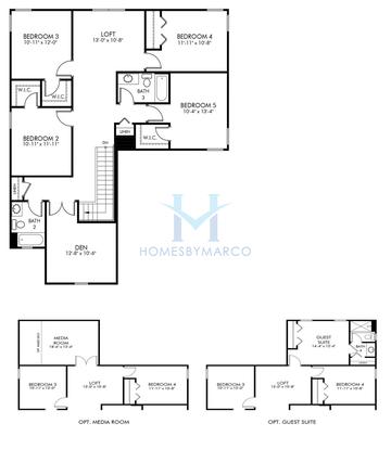 Jackson model in Oakmont Reserve, Longwood, FL, built by Meritage Homes