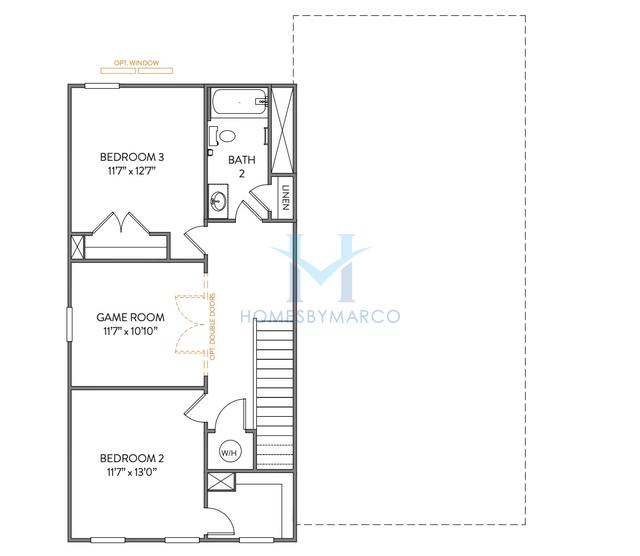 Devin model in Kellys Landing, Mount Holly, NC, built by True Homes