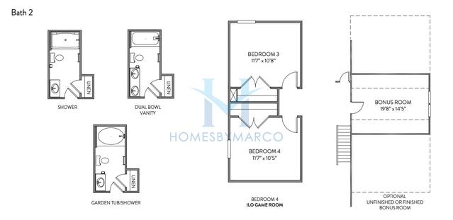 Devin model in Kellys Landing, Mount Holly, NC, built by True Homes