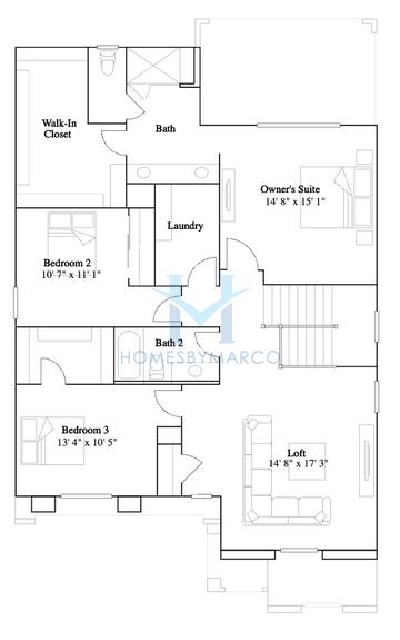 Photos of the Cottonwood model in the Belrose subdivision in Gilbert, AZ