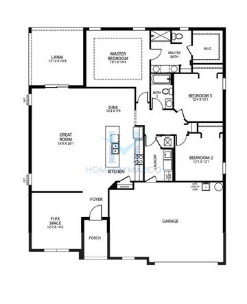 Melody floor plan