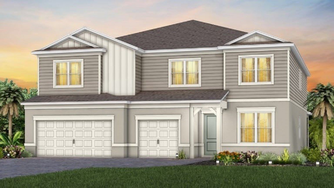Upton model in Isles of Lake Nona, Orlando, FL, built by Pulte Homes