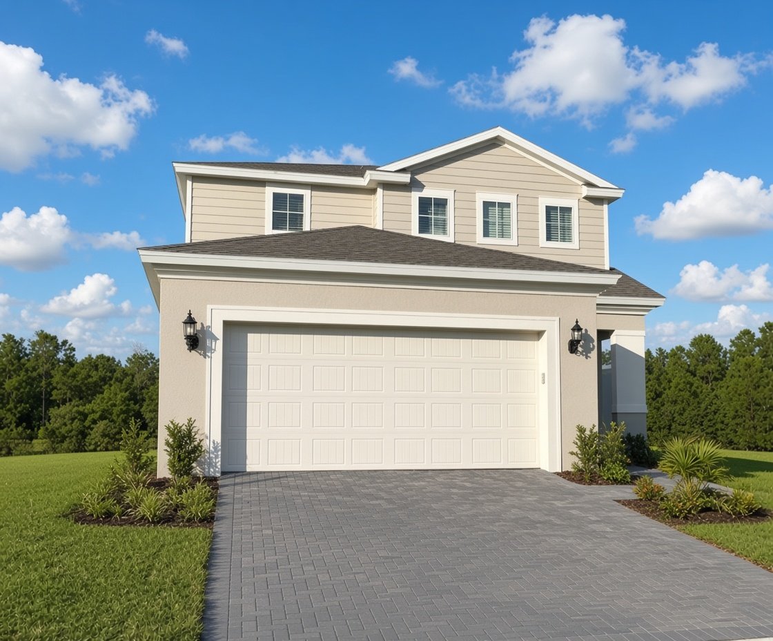 Lakeshore model in Windsor Island Resort, Davenport, FL, built by Pulte Homes