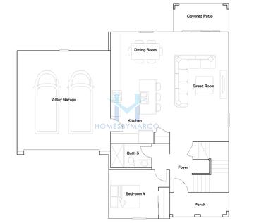 Montecito model in Warner Meadow, Gilbert, AZ, built by Lennar